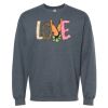 16x20 PRINT AREA Softstyle® Midweight Crewneck Sweatshirt Thumbnail