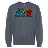 16x20 PRINT AREA Softstyle® Midweight Crewneck Sweatshirt Thumbnail