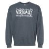 16x20 PRINT AREA Softstyle® Midweight Crewneck Sweatshirt Thumbnail