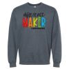 16x20 PRINT AREA Softstyle® Midweight Crewneck Sweatshirt Thumbnail