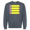 16x20 PRINT AREA Softstyle® Midweight Crewneck Sweatshirt Thumbnail