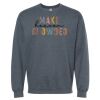 16x20 PRINT AREA Softstyle® Midweight Crewneck Sweatshirt Thumbnail
