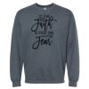 16x20 PRINT AREA Softstyle® Midweight Crewneck Sweatshirt Thumbnail