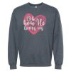 16x20 PRINT AREA Softstyle® Midweight Crewneck Sweatshirt Thumbnail