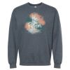 16x20 PRINT AREA Softstyle® Midweight Crewneck Sweatshirt Thumbnail
