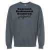 16x20 PRINT AREA Softstyle® Midweight Crewneck Sweatshirt Thumbnail