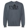 16x20 PRINT AREA Softstyle® Midweight Crewneck Sweatshirt Thumbnail