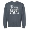 16x20 PRINT AREA Softstyle® Midweight Crewneck Sweatshirt Thumbnail