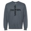 16x20 PRINT AREA Softstyle® Midweight Crewneck Sweatshirt Thumbnail