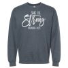 16x20 PRINT AREA Softstyle® Midweight Crewneck Sweatshirt Thumbnail