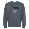 16x20 PRINT AREA Softstyle® Midweight Crewneck Sweatshirt Thumbnail