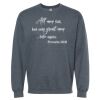 16x20 PRINT AREA Softstyle® Midweight Crewneck Sweatshirt Thumbnail
