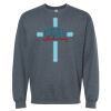 16x20 PRINT AREA Softstyle® Midweight Crewneck Sweatshirt Thumbnail
