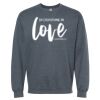 16x20 PRINT AREA Softstyle® Midweight Crewneck Sweatshirt Thumbnail