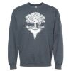 16x20 PRINT AREA Softstyle® Midweight Crewneck Sweatshirt Thumbnail