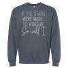 16x20 PRINT AREA Softstyle® Midweight Crewneck Sweatshirt Thumbnail