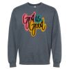 16x20 PRINT AREA Softstyle® Midweight Crewneck Sweatshirt Thumbnail