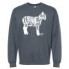 16x20 PRINT AREA Softstyle® Midweight Crewneck Sweatshirt Thumbnail
