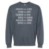 16x20 PRINT AREA Softstyle® Midweight Crewneck Sweatshirt Thumbnail