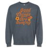 16x20 PRINT AREA Softstyle® Midweight Crewneck Sweatshirt Thumbnail