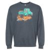 16x20 PRINT AREA Softstyle® Midweight Crewneck Sweatshirt Thumbnail