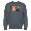 16x20 PRINT AREA Softstyle® Midweight Crewneck Sweatshirt Thumbnail
