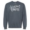 16x20 PRINT AREA Softstyle® Midweight Crewneck Sweatshirt Thumbnail