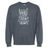 16x20 PRINT AREA Softstyle® Midweight Crewneck Sweatshirt Thumbnail
