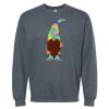 16x20 PRINT AREA Softstyle® Midweight Crewneck Sweatshirt Thumbnail