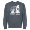 16x20 PRINT AREA Softstyle® Midweight Crewneck Sweatshirt Thumbnail