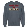 16x20 PRINT AREA Softstyle® Midweight Crewneck Sweatshirt Thumbnail
