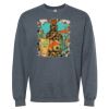 16x20 PRINT AREA Softstyle® Midweight Crewneck Sweatshirt Thumbnail