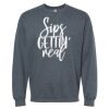 16x20 PRINT AREA Softstyle® Midweight Crewneck Sweatshirt Thumbnail