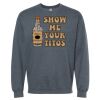 16x20 PRINT AREA Softstyle® Midweight Crewneck Sweatshirt Thumbnail