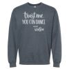 16x20 PRINT AREA Softstyle® Midweight Crewneck Sweatshirt Thumbnail