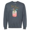 16x20 PRINT AREA Softstyle® Midweight Crewneck Sweatshirt Thumbnail