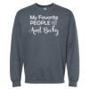16x20 PRINT AREA Softstyle® Midweight Crewneck Sweatshirt Thumbnail