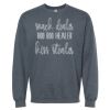 16x20 PRINT AREA Softstyle® Midweight Crewneck Sweatshirt Thumbnail