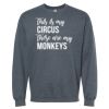 16x20 PRINT AREA Softstyle® Midweight Crewneck Sweatshirt Thumbnail