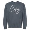 16x20 PRINT AREA Softstyle® Midweight Crewneck Sweatshirt Thumbnail