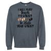 16x20 PRINT AREA Softstyle® Midweight Crewneck Sweatshirt Thumbnail