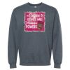 16x20 PRINT AREA Softstyle® Midweight Crewneck Sweatshirt Thumbnail