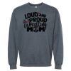 16x20 PRINT AREA Softstyle® Midweight Crewneck Sweatshirt Thumbnail