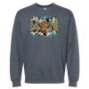 16x20 PRINT AREA Softstyle® Midweight Crewneck Sweatshirt Thumbnail