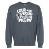 16x20 PRINT AREA Softstyle® Midweight Crewneck Sweatshirt Thumbnail