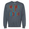 16x20 PRINT AREA Softstyle® Midweight Crewneck Sweatshirt Thumbnail