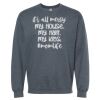 16x20 PRINT AREA Softstyle® Midweight Crewneck Sweatshirt Thumbnail