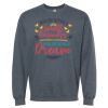 16x20 PRINT AREA Softstyle® Midweight Crewneck Sweatshirt Thumbnail