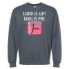 16x20 PRINT AREA Softstyle® Midweight Crewneck Sweatshirt Thumbnail