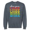 16x20 PRINT AREA Softstyle® Midweight Crewneck Sweatshirt Thumbnail